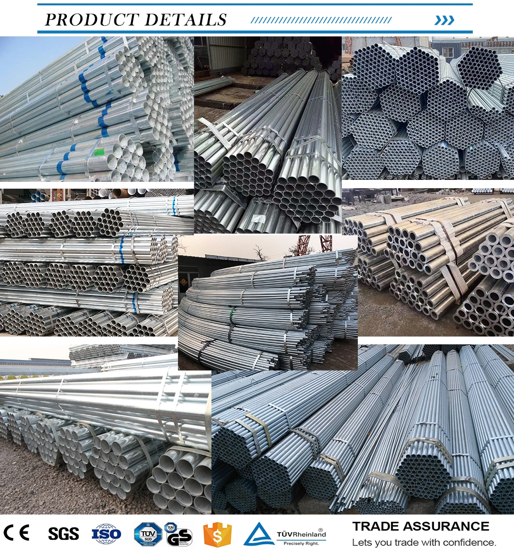 Manufacturer Supply, Construction Galvanized Pipes, Other Industries, High Quality Galvanized Pipes, Galvanized Products of Any Material