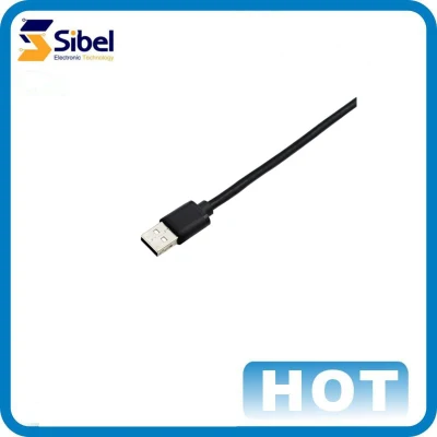 범용 일반 표준 상위 순위 검정색 USB 충전 수집기 케이블 자동차 충전 USB 충전 포트 케이블