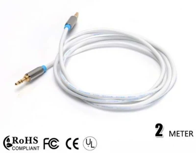 자동 오디오 Aux-3.5mm-USB 케이블, 2m